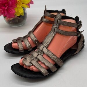 Born Metallic Bronze Gladiator Sandals